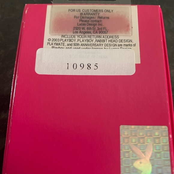 Playboy Drop Earrings - Picture 3 of 5